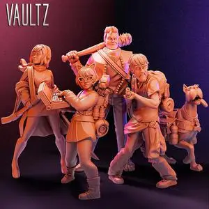 Vaultz Miniatures - Scooby Gang - Survivor Pack