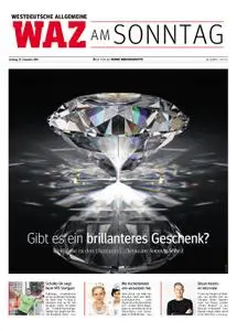 WAZ Westdeutsche Allgemeine Zeitung Sonntagsausgabe - 23. Dezember 2018