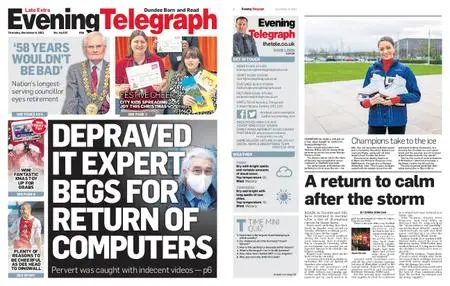 Evening Telegraph Late Edition – December 09, 2021