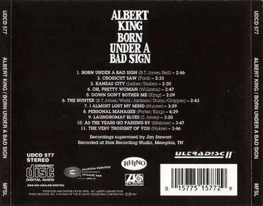 Albert King - Born Under a Bad Sign (1967) [MFSL UDCD 577]