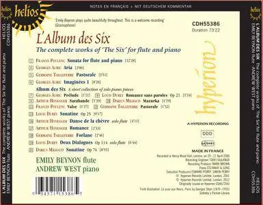 ly Beynon, Andrew West - L'Album des Six: The Complete Works of 'The Six' for Flute and Piano (2012)