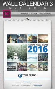 GraphicRiver - Wall Calendar 2016