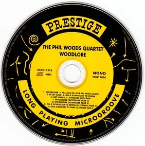 The Phil Woods Quartet - Woodlore +4 (1955) {2013 Japan Prestige 7000 Chronicle SHM-CD HR Cutting Series}