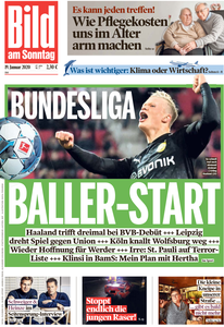 Bild am Sonntag - 19. Januar 2020