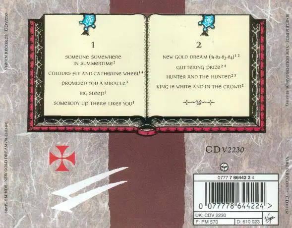 The Simple minds - New gold dream