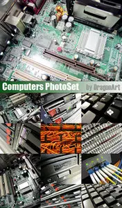 Computers Photoset by DragonArt