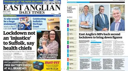 East Anglian Daily Times – November 03, 2020