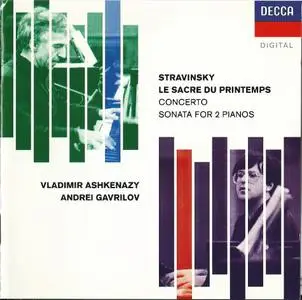 Vladimir Ashkenazy, Andrei Gavrilov - Stravinsky: Works for two pianos (2010)