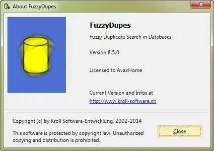FuzzyDupes 2012 8.5.0
