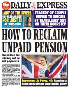 Daily Express - 14 Thursday August 2014