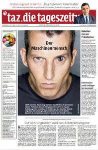 Tageszeitung TAZ vom 25 Maerz2013