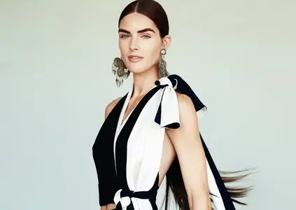 Hilary Rhoda by Patrick Demarchelier for Glamour December 2014