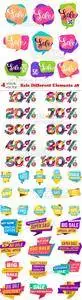 Vectors - Sale Different Elements 48