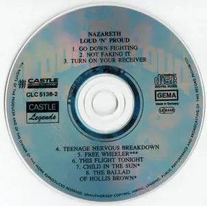 Nazareth - Loud'N'Proud (1973) {1994, Reissue}