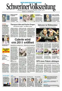 Schweriner Volkszeitung 21.09.2009
