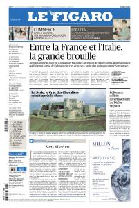 Le Figaro du Vendredi 18 Janvier 2019