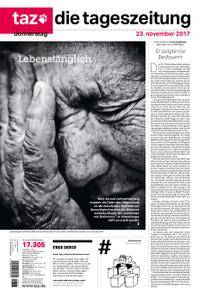 taz. die tageszeitung - 23. November 2017