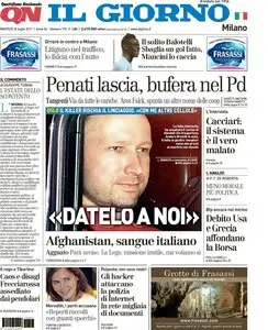 IL GIORNO 26 LUGLIO 2011