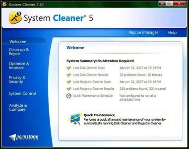 Portable System Cleaner v5.54