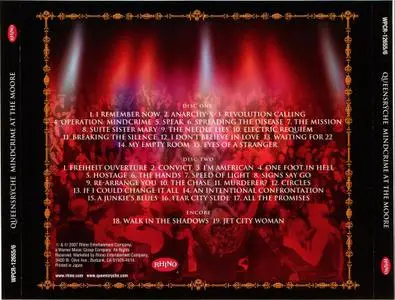 Queensrÿche - Mindcrime At The Moore (2007) [Japanese edition]