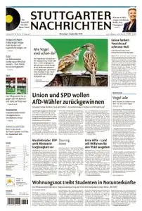 Stuttgarter Nachrichten Stadtausgabe (Lokalteil Stuttgart Innenstadt) - 03. September 2019