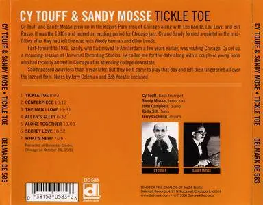 Cy Touff & Sandy Mosse - Tickle Toe (1981) {Delmark DE583 rel 2008}