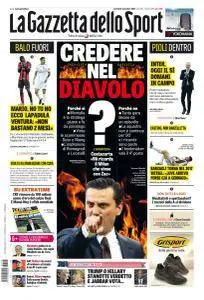 La Gazzetta dello Sport con edizioni locali - 8 Novembre 2016