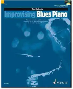 Improvising Blues Piano - Tim Richards + CD
