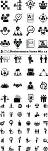 Vectors - Businessman Icons Mix 12