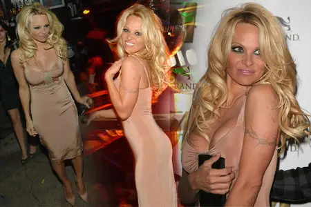 Pamela Anderson - Host Studio 54's Final New Year's Eve Bash December 31, 2011