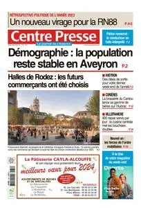 Centre Presse Aveyron - 30 Décembre 2023