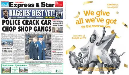 Express and Star Sandwell Edition – November 12, 2018