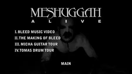 Messuggah - Alive DVD (2010)