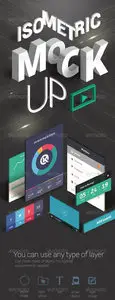 GraphicRiver - Isometric Mock-UP Actions vol.2