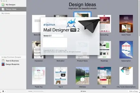 Mail Designer Pro 2.1 Multilangual Mac OS X