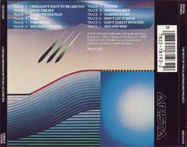 The Alan Parsons Project - The Best Of (1983) Re-Up