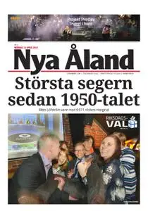 Nya Åland – 15 april 2019