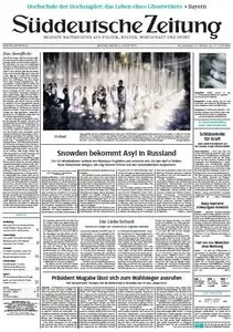 Süddeutsche Zeitung vom Freitag, 02. August 2013