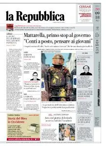 la Repubblica - 30 Settembre 2018