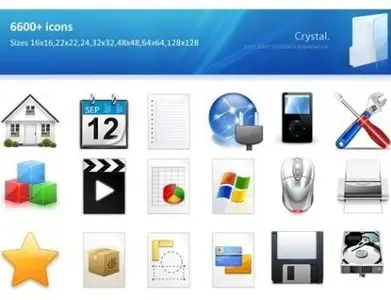 New Icons Crystal Set