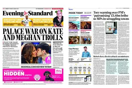 London Evening Standard – March 04, 2019