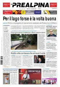 La Prealpina - 7 Novembre 2017