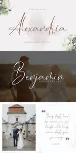 Alexandria - Handwritten Script Font