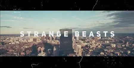 Strange Beasts - Project for After Effects (VideoHive)