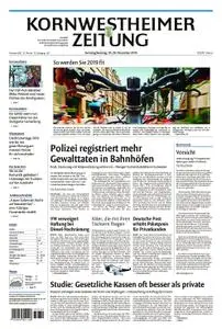 Kornwestheimer Zeitung - 29. Dezember 2018