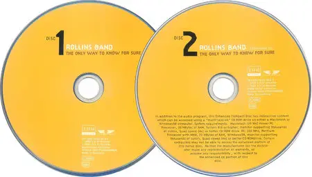 Rollins Band - The Only Way To Know For Sure (2002) 2CD