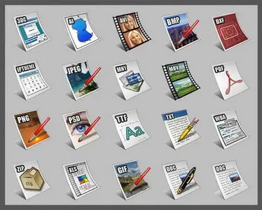 2 Icons Pack - Files formats