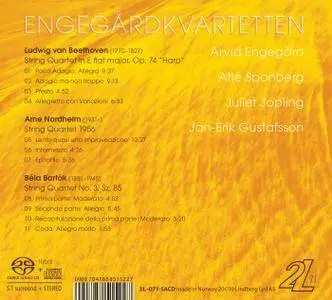 Engegårdkvartetten - Beethoven, Nordheim & Bartok: String Quartets (2010) [Official Digital Download 24/96]