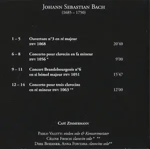 Café Zimmermann - J.S. Bach: Concerts avec plusieurs instruments, Vol. 5 (2011)