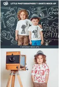 GraphicRiver - Little Photographers T-Shirt Mock-Up